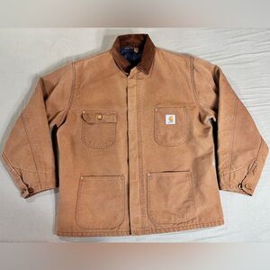 Carhartt Blanket-Lined Coat with Zipper Front (CB246)